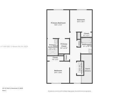 Купить таунхаус в Хомстед, Флорида 4 спальни, 127.65м2, № 1412222 - фото 27