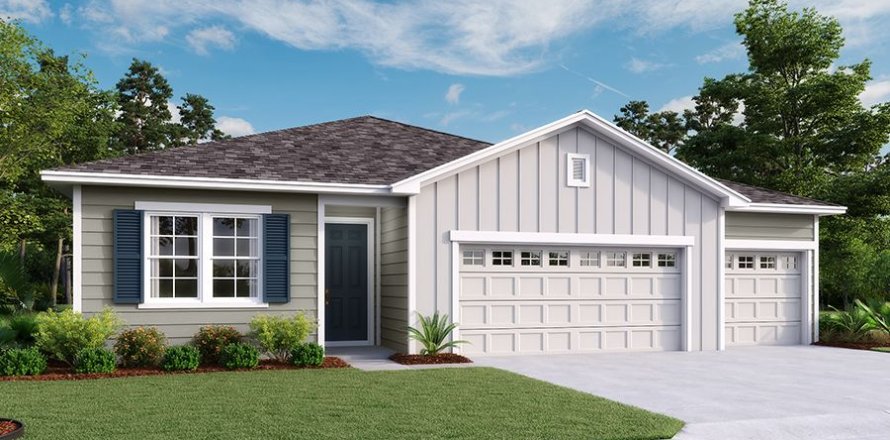 House in Seasons at Greene Meadows in Jacksonville, Florida 4 bedrooms, 192 sq.m. № 429871