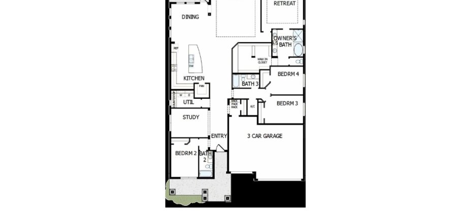 Casa en Waterset Cottage Series en Apollo Beach, Florida 4 dormitorios, 264 m2 № 414928