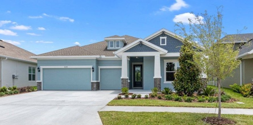 House in Waterset Cottage Series in Apollo Beach, Florida 4 bedrooms, 264 sq.m. № 414928