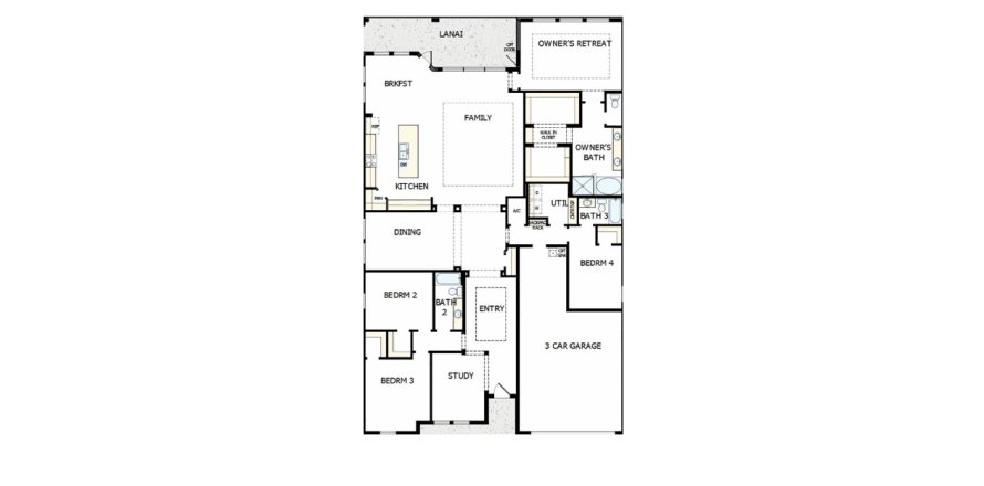 Casa en Waterset Cottage Series en Apollo Beach, Florida 4 dormitorios, 264 m2 № 414927