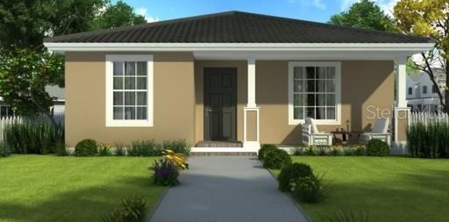 House in Port Charlotte, Florida 3 bedrooms, 103.68 sq.m. № 1411245