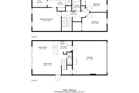 Townhouse in Tequesta, Florida 3 bedrooms, 120.59 sq.m. № 1096352 - photo 1