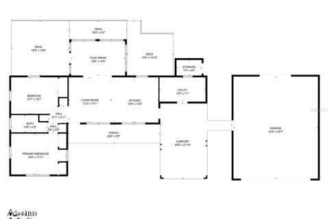 Villa ou maison à vendre à Dade City, Floride: 2 chambres, 103.96 m2 № 1344256 - photo 9