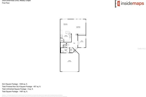 Купить виллу или дом в Уэсли-Чепел, Флорида 3 комнаты, 209.96м2, № 1349468 - фото 17