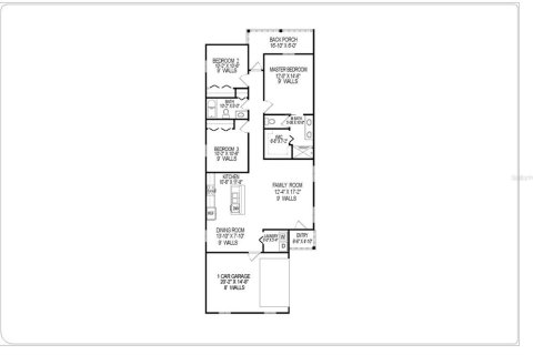 Casa en venta en Newberry, Florida, 3 dormitorios, 122.07 m2 № 1340836 - foto 9