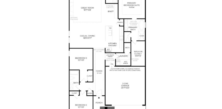 Планировка виллы или дома «House» 3 спальни в ЖК Edison East - Executive Collection