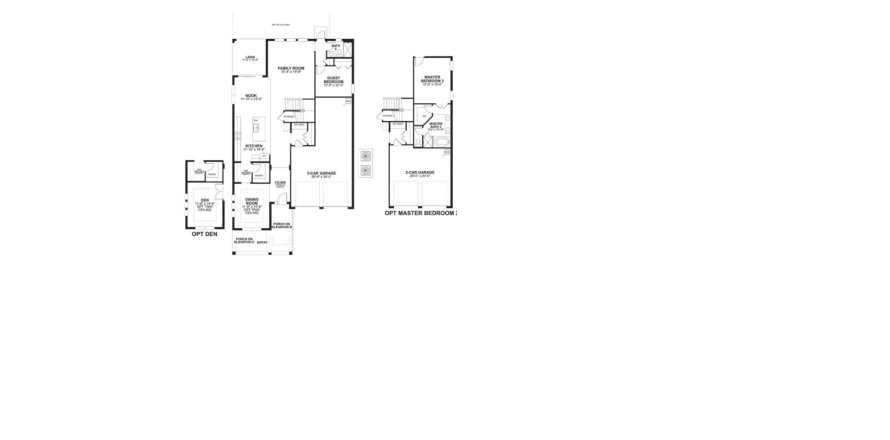 Планировка виллы или дома «House» 5 спален в ЖК Rivington by Reader Communities
