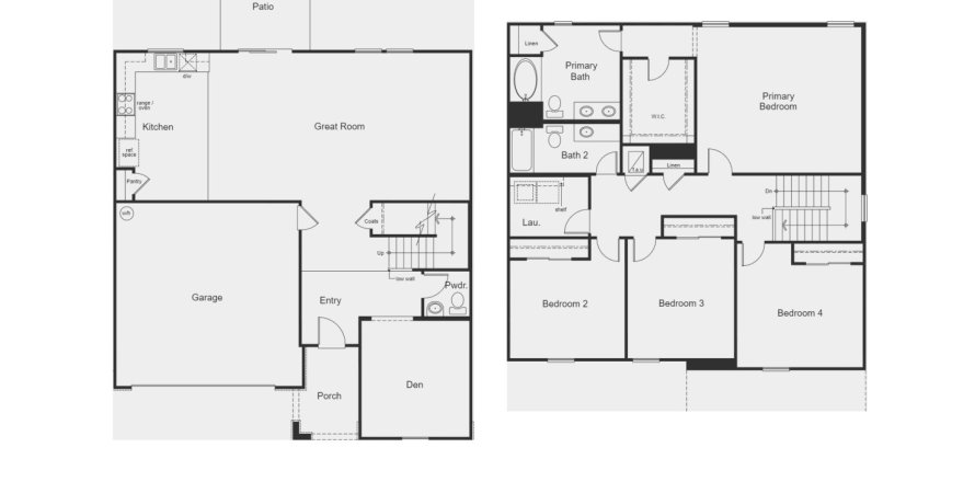 House floor plan «House», 4 bedrooms in Sabal Estates