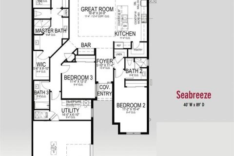 Villa ou maison à vendre à Vero Beach, Floride: 3 chambres, 208.47 m2 № 650612 - photo 1