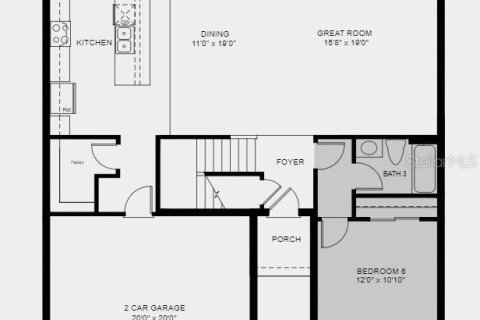 Купить виллу или дом в Киссимми, Флорида 8 комнат, 213.95м2, № 1414210 - фото 2