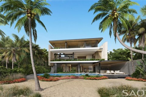 Villa ou maison à vendre à Golden Beach, Floride: 6 chambres, 798.68 m2 № 822502 - photo 2