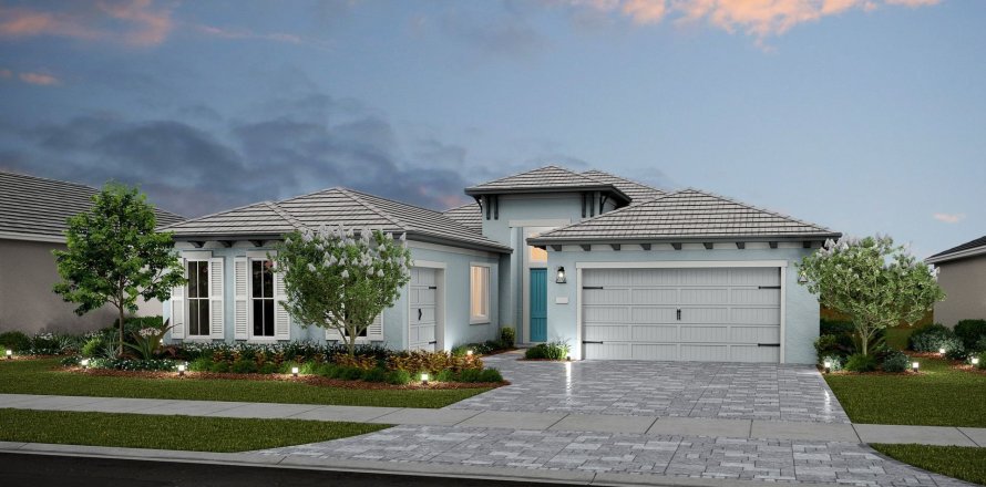 House in La Terre at Avenir in Palm Beach Gardens, Florida 4 bedrooms, 288 sq.m. № 635907