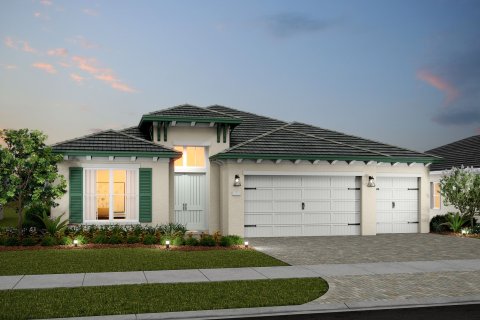 House in La Terre at Avenir in Palm Beach Gardens, Florida 3 bedrooms, 235 sq.m. № 635904 - photo 1