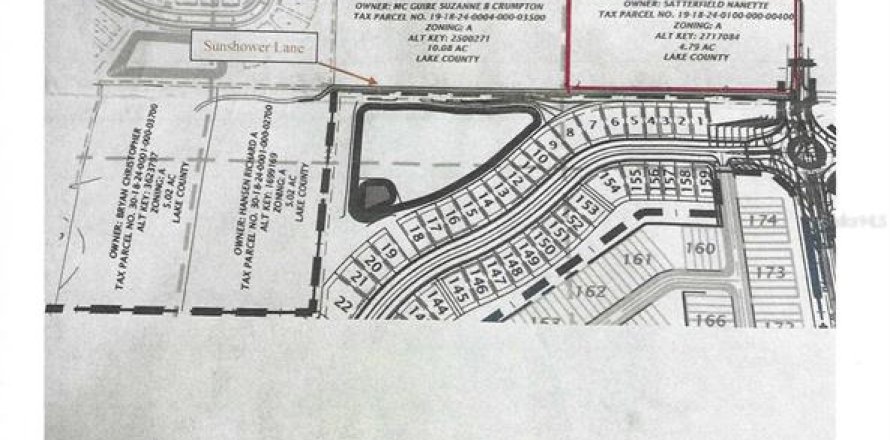 Земельный участок в Леди-Лейк, Флорида № 1371090