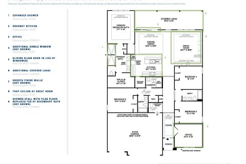 Villa ou maison à vendre à St. Johns, Floride: 4 chambres, 247.68 m2 № 766566 - photo 2