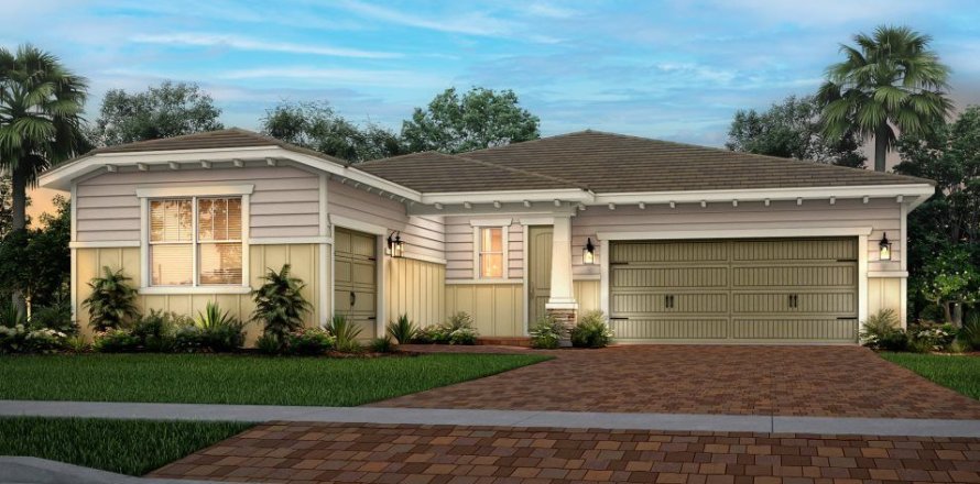House in Arden - The Providence Collection in Loxahatchee Groves, Florida 4 bedrooms, 220 sq.m. № 643001