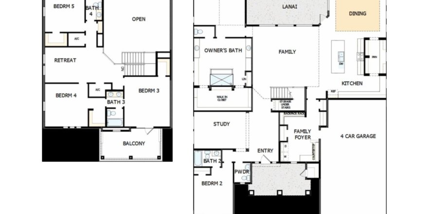 Дом в Coral Ridge at Seabrook 70’ в Понте-Ведра-Бич, Флорида 5 комнат, 387м2 № 453645