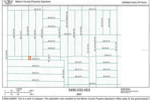 Terreno en venta en Dunnellon, Florida № 1382751 - foto 9