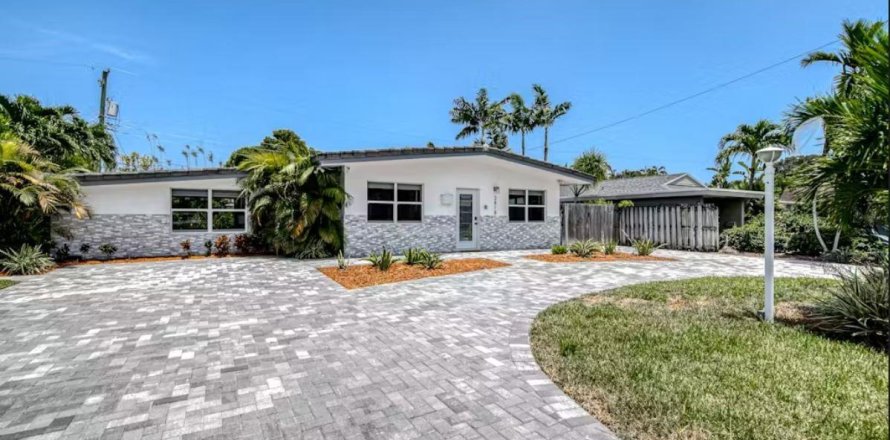 House in Fort Lauderdale, Florida 3 bedrooms, 154.4 sq.m. № 1162067