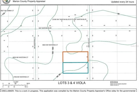 Terreno en venta en Dunnellon, Florida № 1344901 - foto 1