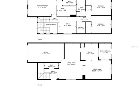 Adosado en venta en Orlando, Florida, 3 dormitorios, 154.12 m2 № 1405475 - foto 30