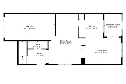 Купить таунхаус в Орландо, Флорида 5 комнат, 154.12м2, № 1405475 - фото 28