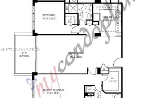 Condominio en venta en Miami Beach, Florida, 2 dormitorios, 110.55 m2 № 1331860 - foto 27