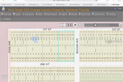Купить земельный участок в Орландо, Флорида № 872256 - фото 1