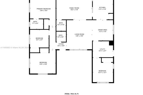 Casa en venta en Lauderdale Lakes, Florida, 3 dormitorios, 163.32 m2 № 1372410 - foto 2