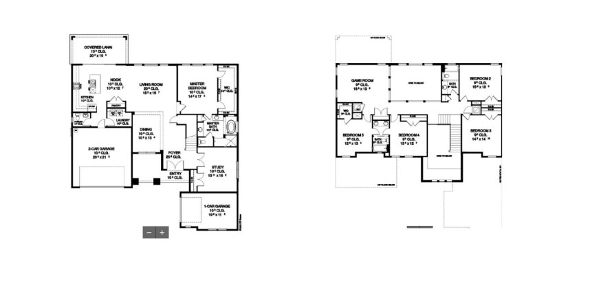 House floor plan «House», 5 bedrooms in Woodhaven