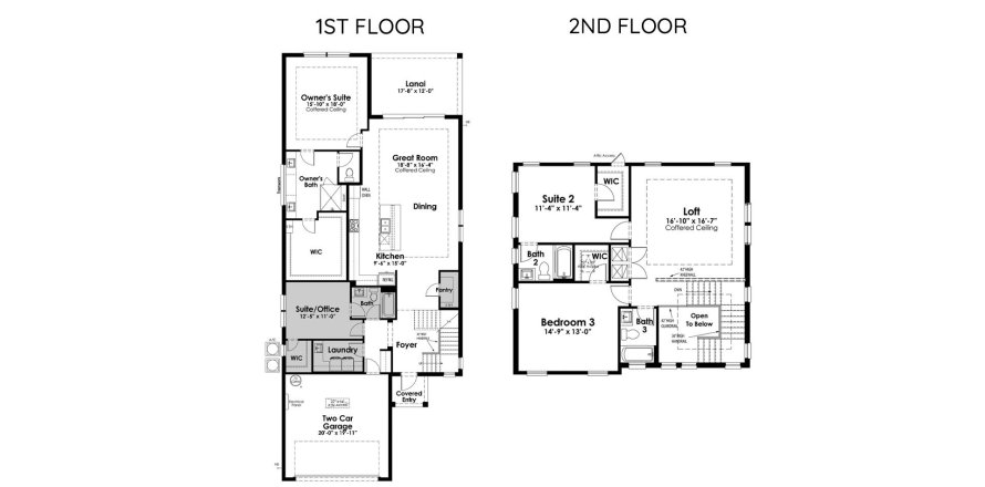 Townhouse floor plan «270SQM EL GRECO», 4 bedrooms in ARTISTRY PALM BEACH
