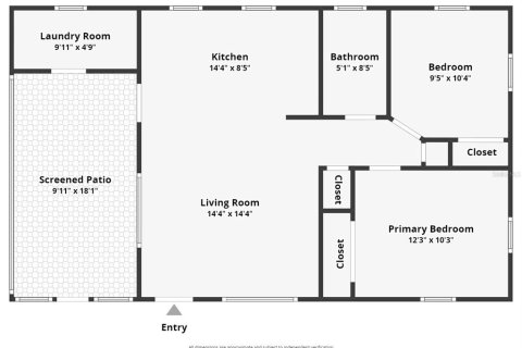 House in Zephyrhills, Florida 2 bedrooms, 62.43 sq.m. № 1379765 - photo 17