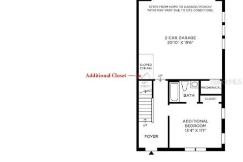 Townhouse in Orlando, Florida 3 bedrooms, 193.7 sq.m. № 957810 - photo 10