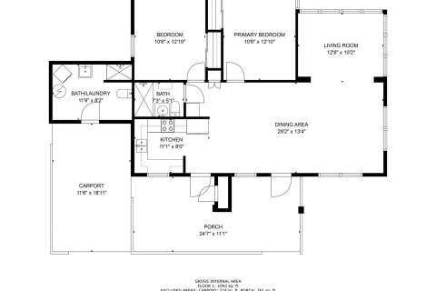 House in Lake Worth, Florida 2 bedrooms, 96.9 sq.m. № 815305 - photo 7