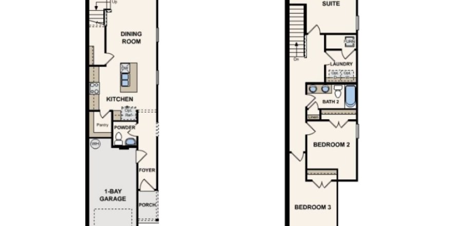 House floor plan «House», 3 bedrooms in Le Sabre