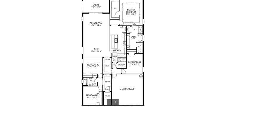 House in Andover Ridge in DeLand, Florida 4 bedrooms, 260 sq.m. № 615798