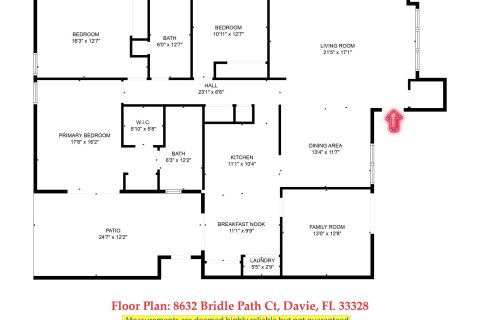 Casa en venta en Davie, Florida, 3 dormitorios, 169.55 m2 № 1121430 - foto 11