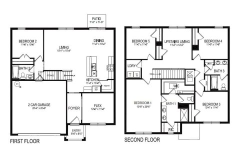 House in Poinciana, Florida 5 bedrooms, 241.64 sq.m. № 1344711 - photo 1