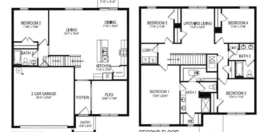 House in Poinciana, Florida 5 bedrooms, 241.64 sq.m. № 1344711