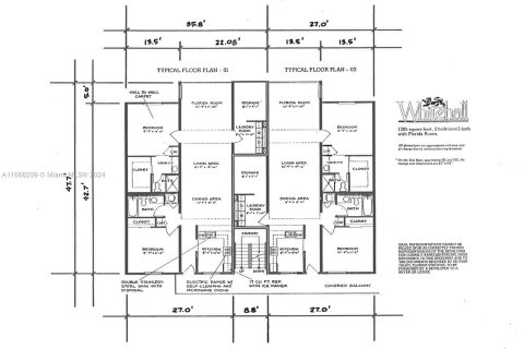 Купить кондоминиум в Дейви, Флорида 6 комнат, 128.67м2, № 1385754 - фото 24