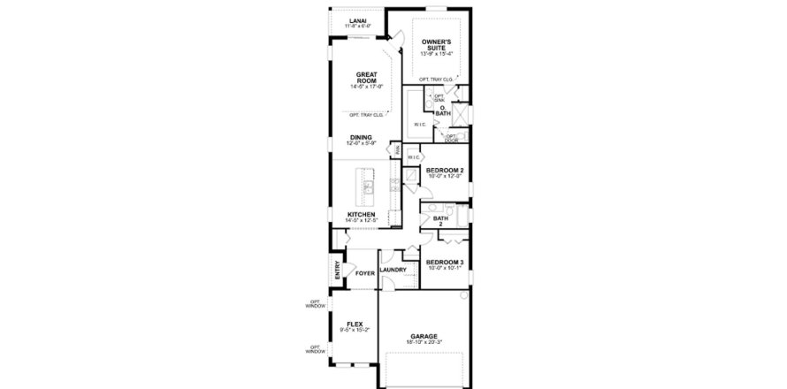 Townhouse floor plan «170SQM INDEPENDENCE», 3 bedrooms in THE HAMMOCKS AT WEST PORT