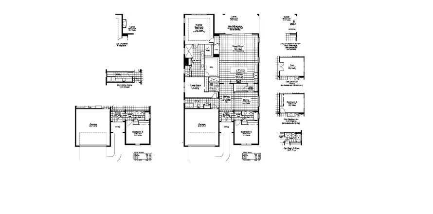 House floor plan «House», 3 bedrooms in The Alcove at Waterside