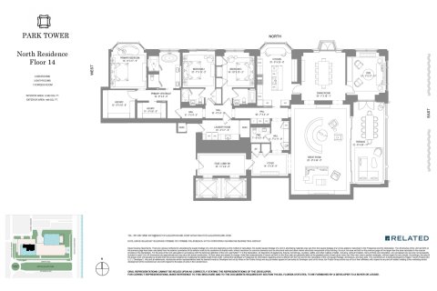 Купить кондоминиум в Уэст-Палм-Бич, Флорида 3 спальни, 406.91м2, № 1014048 - фото 2