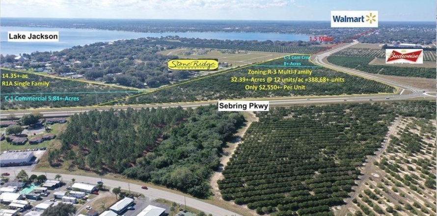 Land in Sebring, Florida № 1204366