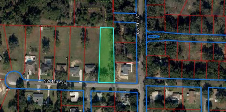 Terreno en Williston, Florida № 1400627