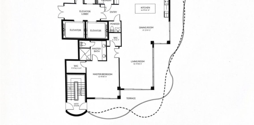 Condo à Fort Lauderdale, Floride, 3 chambres  № 1185287