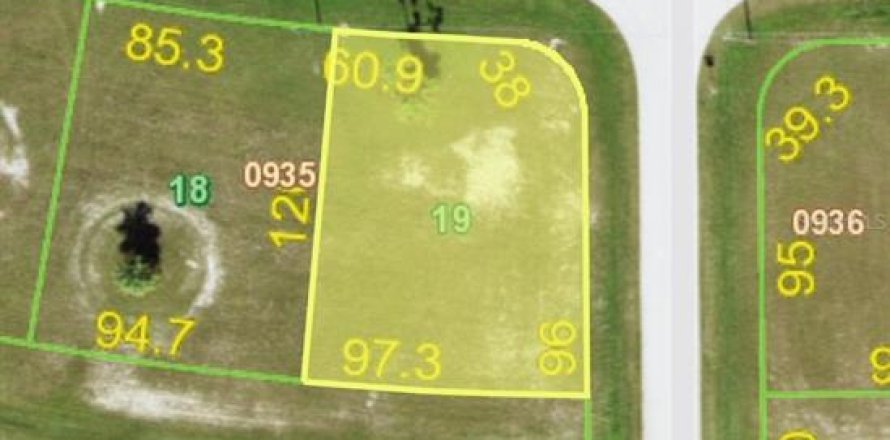 Земельный участок в Пунта-Горда, Флорида № 1192548