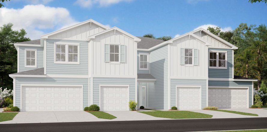 Townhouse in Brandon Lakes at Silver Landing in Saint Augustine, Florida 3 bedrooms, 130 sq.m. № 505445