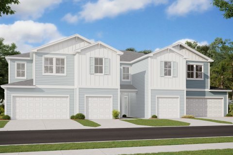 Townhouse in Brandon Lakes at Silver Landing in Saint Augustine, Florida 3 bedrooms, 130 sq.m. № 505446 - photo 1